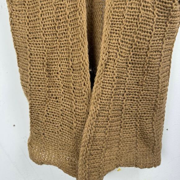 Anthropologie Moth Crochet Knit Alpaca Wool Blend Bohemian Cottagecore Cardigan - Picture 4 of 7